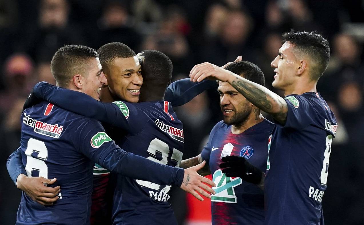 罗马巴黎圣日耳曼备战友谊赛